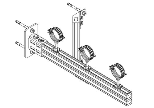 抗震支架有哪些優點 南京曼卡特抗震支架廠家