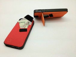 三合一多功能手機殼 為iPhone 5打造的錢包、卡帶與抗震支架