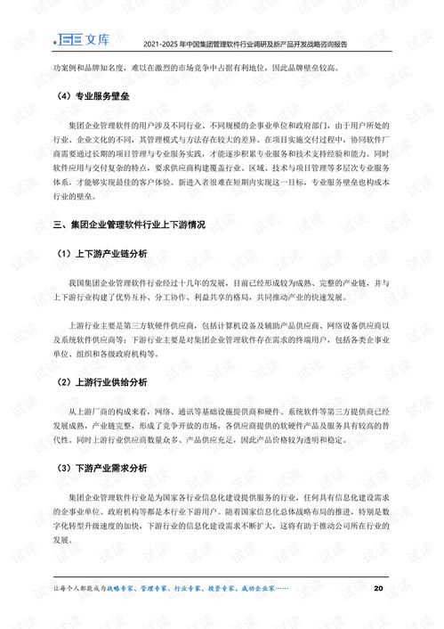 2021-2025年中國(guó)集團(tuán)管理軟件行業(yè)趨勢(shì)與創(chuàng)新開(kāi)發(fā)戰(zhàn)略報(bào)告